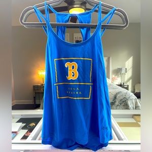 Custamized Women’s Adidas Vintage Racerback UCLA Tank Top
